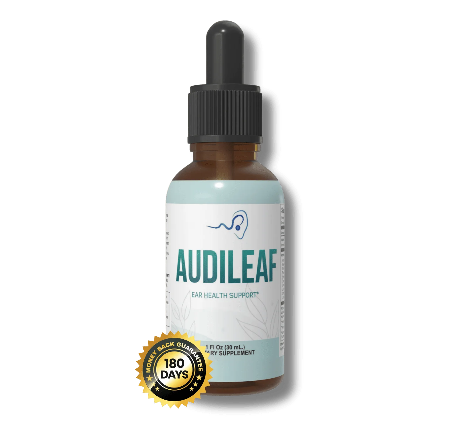 AudiLeaf 60-day money back guarantee badge